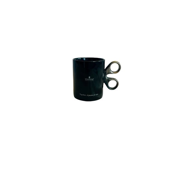 Schwarzkopf Professional 12 oz. Coffee Mug with  Scissors Handle Hairstylist - Picture 4 of 9
